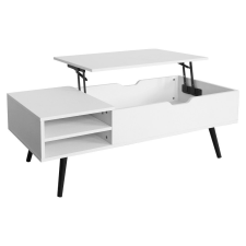  Dohányzóasztal, fehér, ARALYN bútor