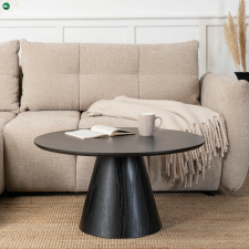  Dohányzóasztal Fekete Színben. CASSANDER MAX bútor