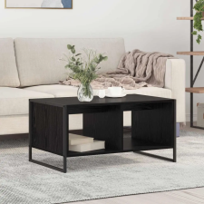  Dohányzóasztal Fekete tölgy 80 x 50 x 40 cm Faanyag bútor
