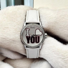  Dolce &amp; Gabbana White Peek-A-Boo Karóra karóra