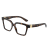 Dolce & Gabbana DG3395 502 Havana Demo Lens szemüveg