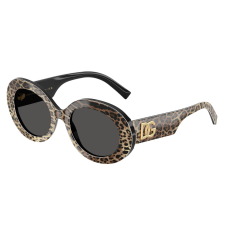 Dolce & Gabbana DG4448 316387 Top Leo On Black Dark Grey napszemüveg