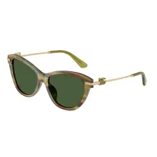Dolce & Gabbana DG4534 347571 Striped Green Transparent Dark Green napszemüveg napszemüveg