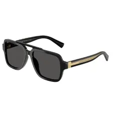 Dolce & Gabbana DG4544 501/87 Black Dark Grey napszemüveg napszemüveg