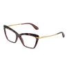 Dolce & Gabbana DG5025 3045 Transparent Bordeaux Demo Lens szemüveg