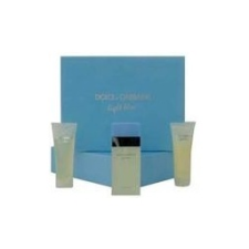 Dolce & Gabbana Light Blue, Edt 100ml + 100ml Testápoló tej + 100ml Tusfürdő kozmetikai ajándékcsomag