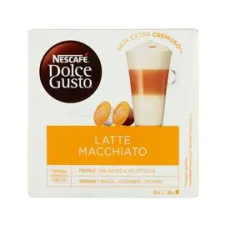 Dolce Gusto Kávékapszula, Nescafé Café Latte Macchiato 16db kapszula (DOLCE_GUSTO_59704) kávé