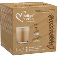 Dolce Gusto kompatibilis kapszula Cappuccino FEHÉR CSOKOLÁDÉS (16 db) kávé