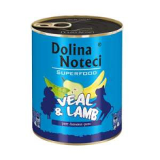 DOLINA NOTECI Dolina 800gr Borjú- és Bárányhús kutyaeledel