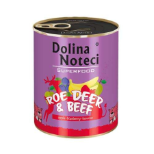  DOLINA NOTECI SUPERFOOD 800g őz- és marhahús kutyáknak 80% hús kutyaeledel