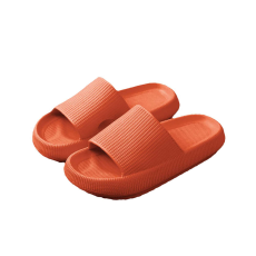  Dollcini, Férfi felhő papucs, Unisex, Masszázs, Zuhany, Fürdőszoba, Beltéri és Kültéri lapos szandálok, EU42, narancsszín