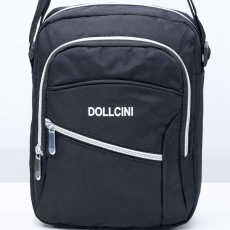 Dollcini , férfi válltáska, fekete,031071