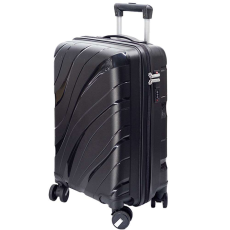 Dollcini , Világjáró Bőrönd 20", 53x 23 x 35cm, (357890-159C), fekete