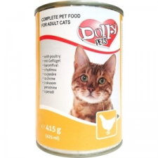 Dolly Cat Konzerv Baromfi 415g macskaeledel