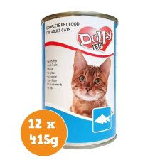 Dolly Cat konzerv hal 12x415g macskaeledel