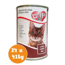 Dolly Cat konzerv máj 24x415g macskaeledel