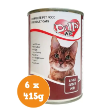 Dolly Cat konzerv máj 6x415g macskaeledel