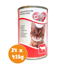 Dolly Cat konzerv marha 24x415g macskaeledel