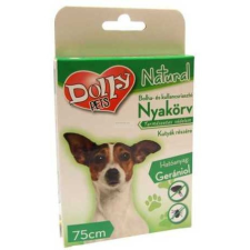  DOLLY NATURAL BOLHA ÉS KULLANCSRIASZTÓ NYAKÖRV KUTYÁK RÉSZÉRE KÉK 75CM élősködő elleni készítmény kutyáknak