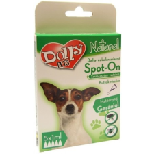 Dolly Natural bolha- és kullancsriasztó spot on kutyák részére - 5 x 1 ml élősködő elleni készítmény kutyáknak