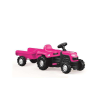 Dolu Unicorn pedálos traktor utánfutóval