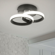 DOMENOLED DOMENO ID-308 mennyezeti, oldalfali lámpa, 18W, fekete világítás