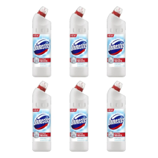 DOMESTOS 6db Domestos fertőtlenítő 24h Plus White Shine 6x750 ml tisztító- és takarítószer, higiénia