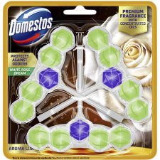 DOMESTOS Aroma Lux White Rose 3× 50 g tisztító- és takarítószer, higiénia
