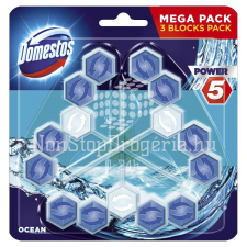 DOMESTOS DOMESTOS Power5 WC-rúd 3x55 g Ocean tisztító- és takarítószer, higiénia