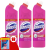 DOMESTOS fertőtlenítő hatású Tisztítószer Pink Fresh 3x1250ml + Ajándék Vileda törlőkendő