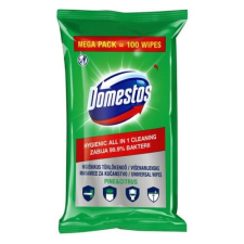 DOMESTOS Fertőtlenítő törlőkendő DOMESTOS Pine 100 db tisztító- és takarítószer, higiénia