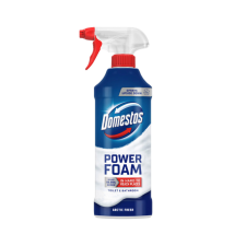 DOMESTOS Power Foam Arctic Fresh WC és fürdőszoba tisztító hab (435 ml) tisztító- és takarítószer, higiénia