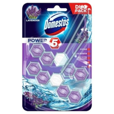 DOMESTOS Toalett fertőtlenítő DOMESTOS Power5 Lavender Duo Pack 2x55 g tisztító- és takarítószer, higiénia