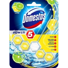 DOMESTOS WC fertőtlenítő, 1 db-os, DOMESTOS "Power 5", lime higiéniai papíráru
