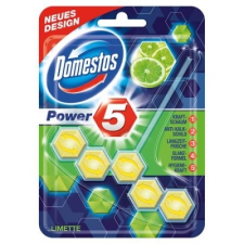 DOMESTOS WC fertőtlenítő, 2 db-os, DOMESTOS "Power 5", lime tisztító- és takarítószer, higiénia