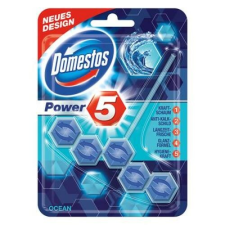DOMESTOS WC fertőtlenítő, 2 db-os, DOMESTOS "Power 5", óceán tisztító- és takarítószer, higiénia