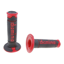 Domino A260 off-road fekete/piros kormánymarkolat szett egyéb motorkerékpár alkatrész