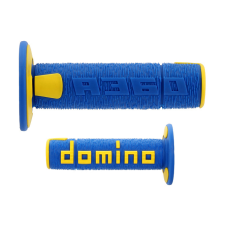 Domino A360 terep markolat kék / sárga Domino Kormány és tartozékai Markolat egyéb motorkerékpár alkatrész