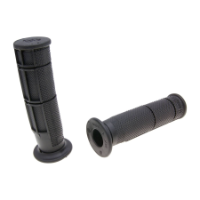 Domino Domino 22mm fekete gumi kormánymarkolat szett hüvelykujjas gázkarhoz - quad, ATV markolatgumi