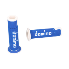 Domino Grips Domino A450 Közúti Versenyzés kék / fehér (nyitott végek) egyéb motorkerékpár alkatrész