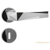 Domino Líra Körrozettás Ajtókilincs Fényes Króm BB
