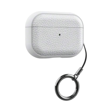 Domshop AirPods tok bőrhatású textúrával, kulcstartóval fülhallgató, fejhallgató tok