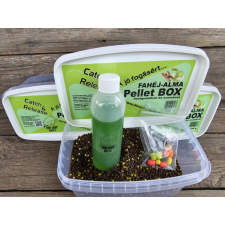 Don Carp Baits Fahéj-Alma Pellet box 400g+100ml csali