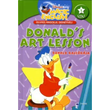  Donald's art lesson / Donald rajzórája nyelvkönyv, szótár