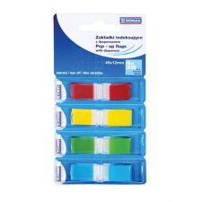 DONAU 12x45 mm Jelölőcímke 4x35 lap - Vegyes (7557001PL-99) jegyzettömb