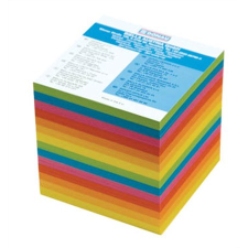 DONAU 90x90 mm Kockatömb - Színes (700 lap) (8302001PL-99) jegyzettömb