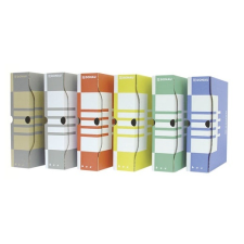 DONAU Archiváló doboz, A4, 100 mm, karton, DONAU, citro irattartó