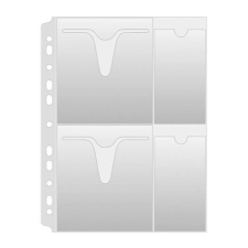 DONAU CD/DVD genotherm, lefűzhető, A4, 160 mikron, víztiszta, Donau 25 db/csomag lefűző