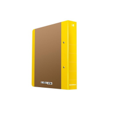 DONAU Donai Life A4 Gyűrűs könyv - Neon sárga (3835001FSC-11) gyűrűskönyv