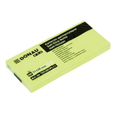DONAU ECO 38x51mm öntapadó jegyzettömb - Sárga (3x lap / tömb) (7591001PL-11) jegyzettömb